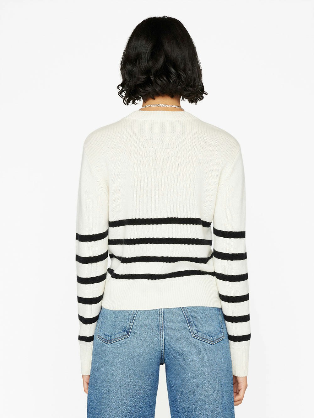 sweater back view